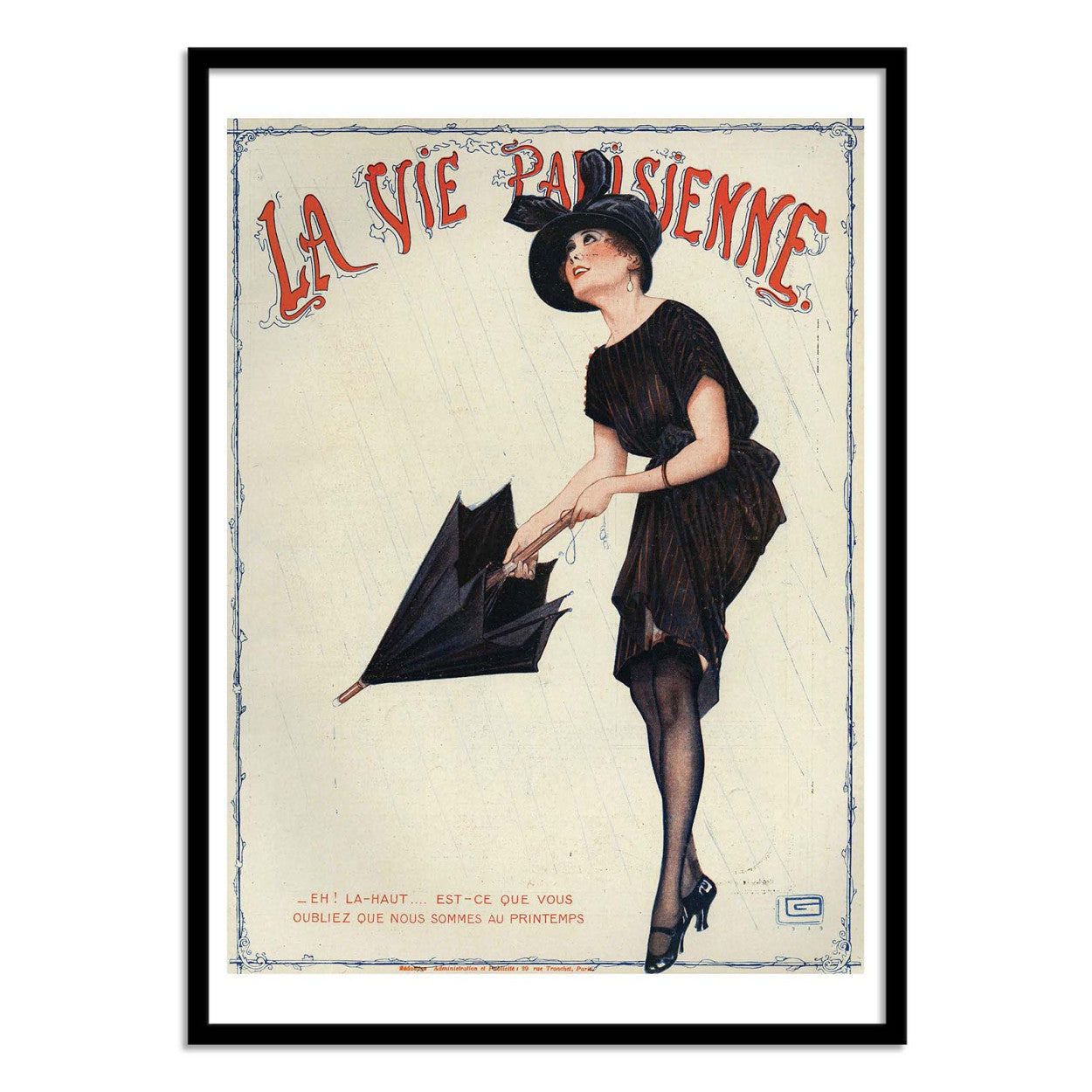 Art-Poster - La vie Parisienne 1919 - Armand Vallee