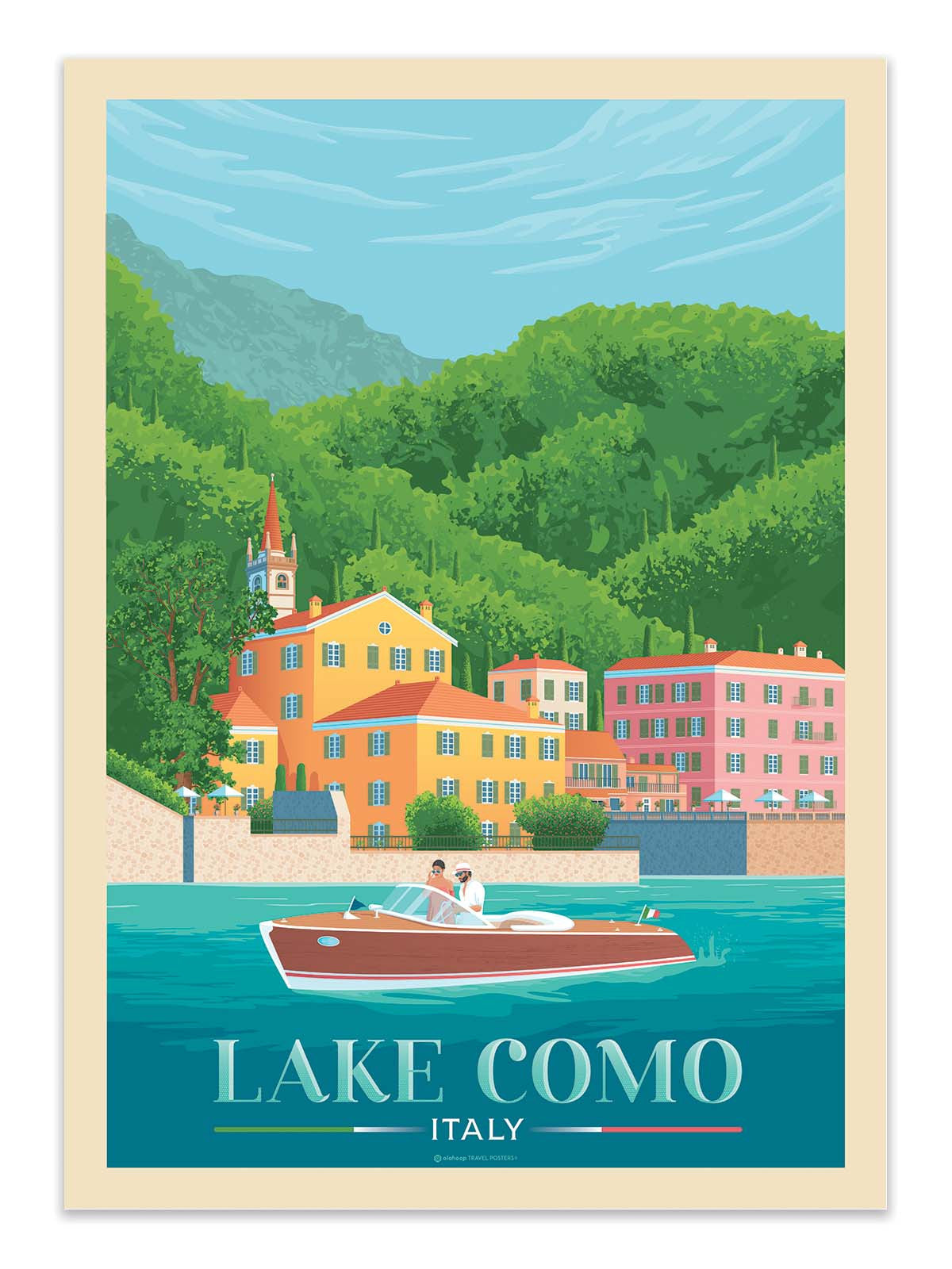 Art Poster - Cap Ferret Arcachon - Olahoop Travel Posters