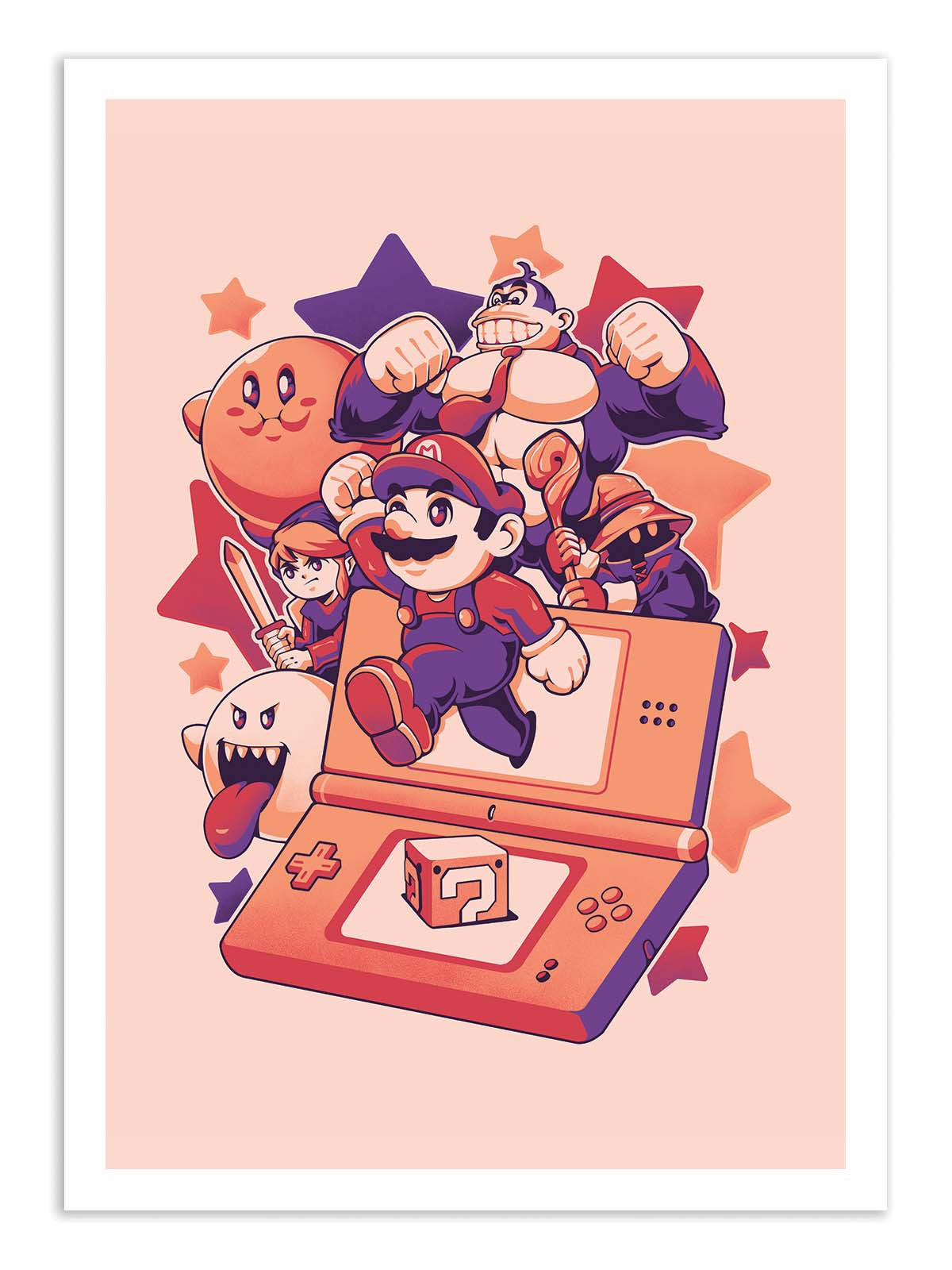 Art poster - Lets Play Mario - EduEly