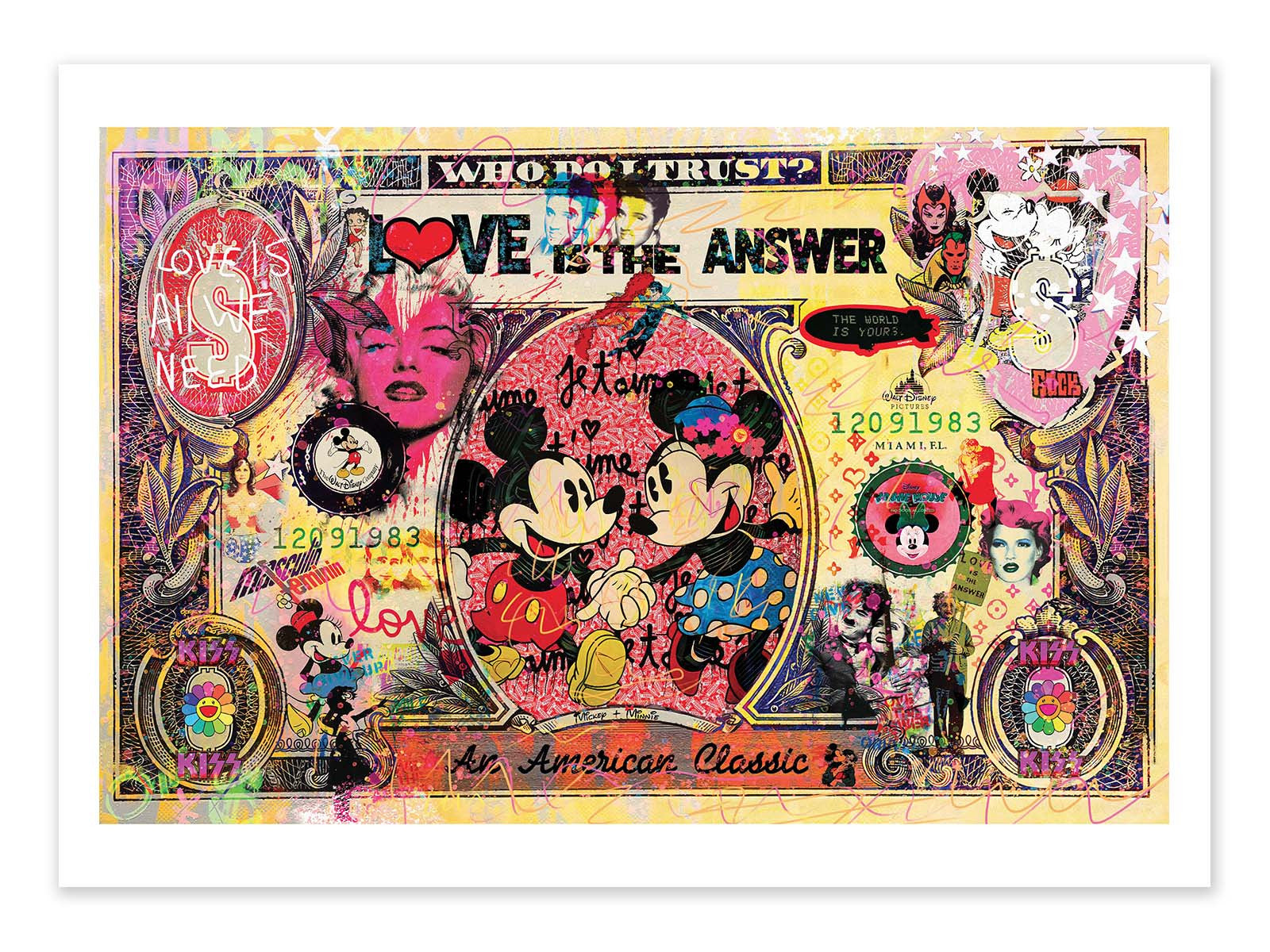 Affiche - Love is the answer - Mr Pablo Costa