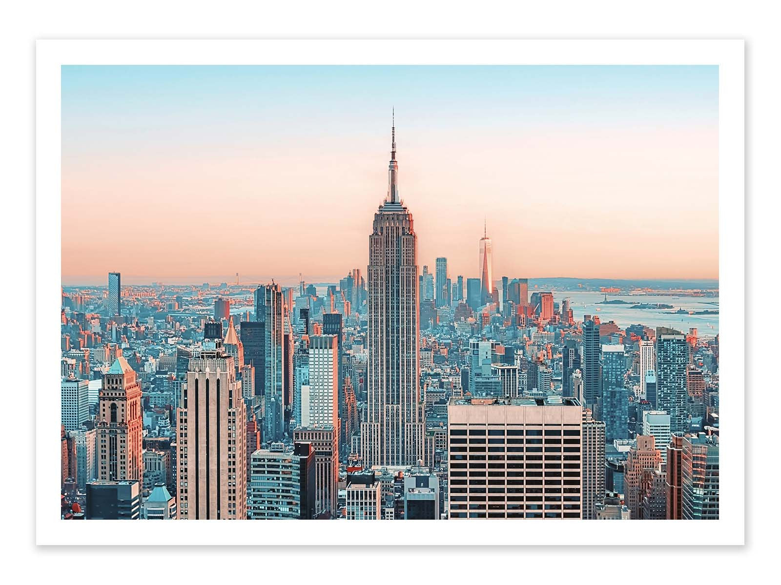 Affiche - Manhattan sunset - Manjik Pictures