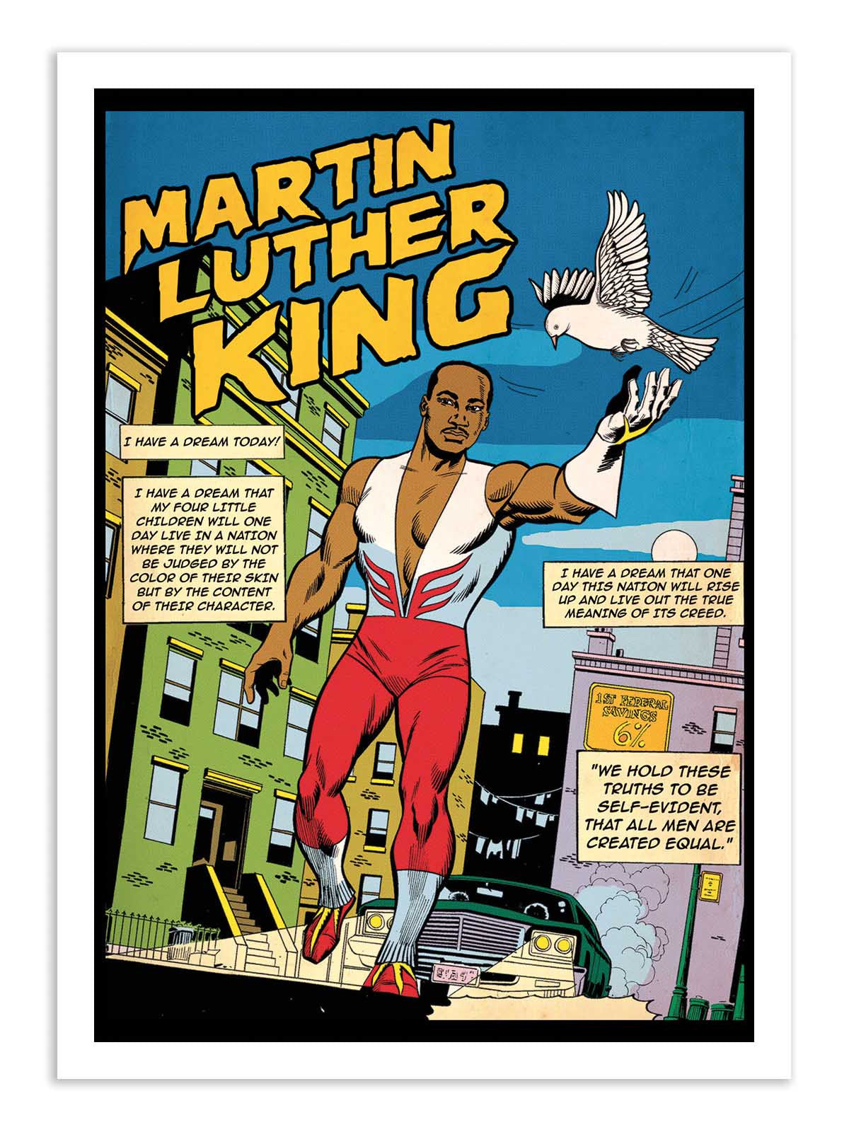 Affiche - Martin Luther King - David Redon