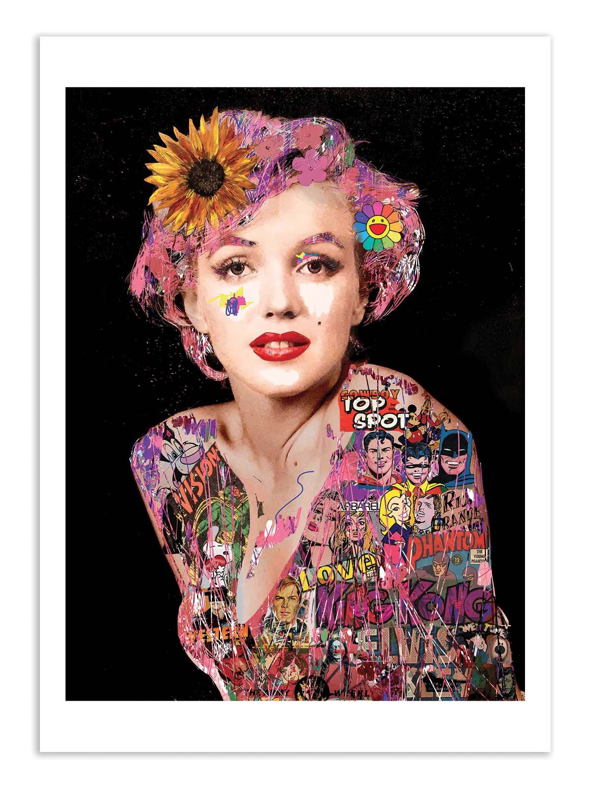 Art Poster - Marylin Version 2 - Mr Pablo Costa