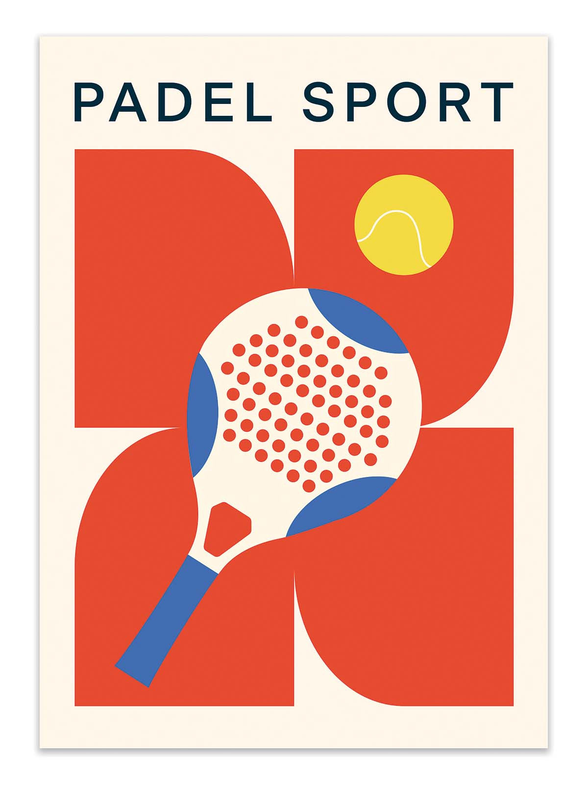 Art Poster  - Padel - Posuta