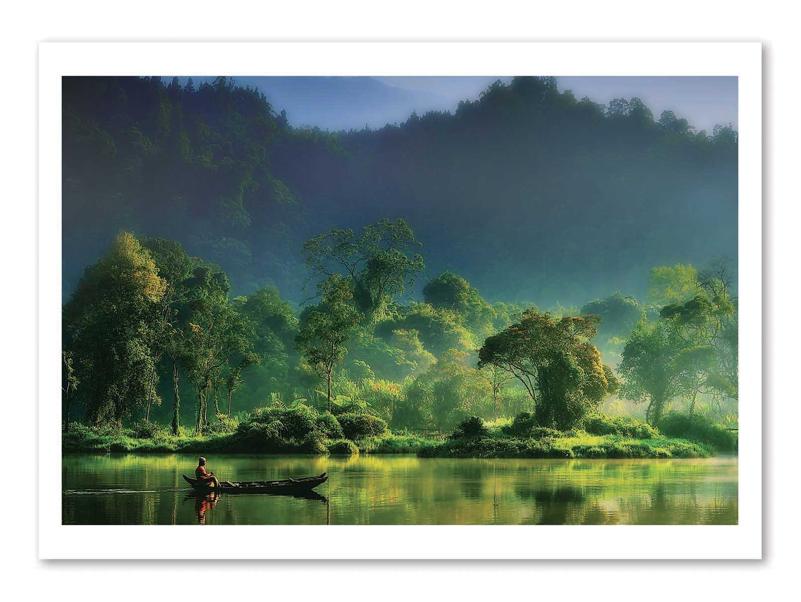 Art Poster - Painting of  Nature - Hardibudi