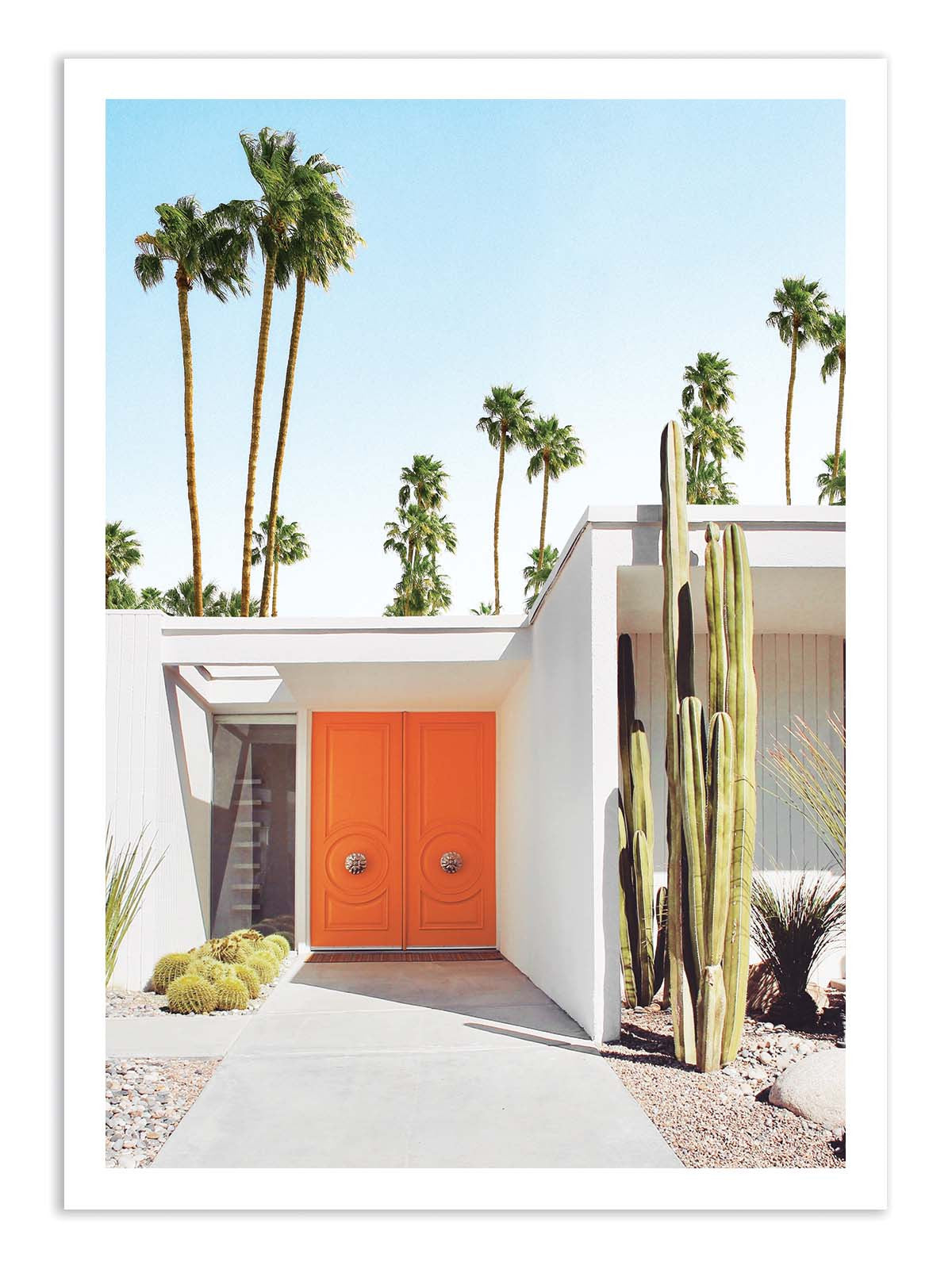 Art Poster - Palm springs California - Gal Design