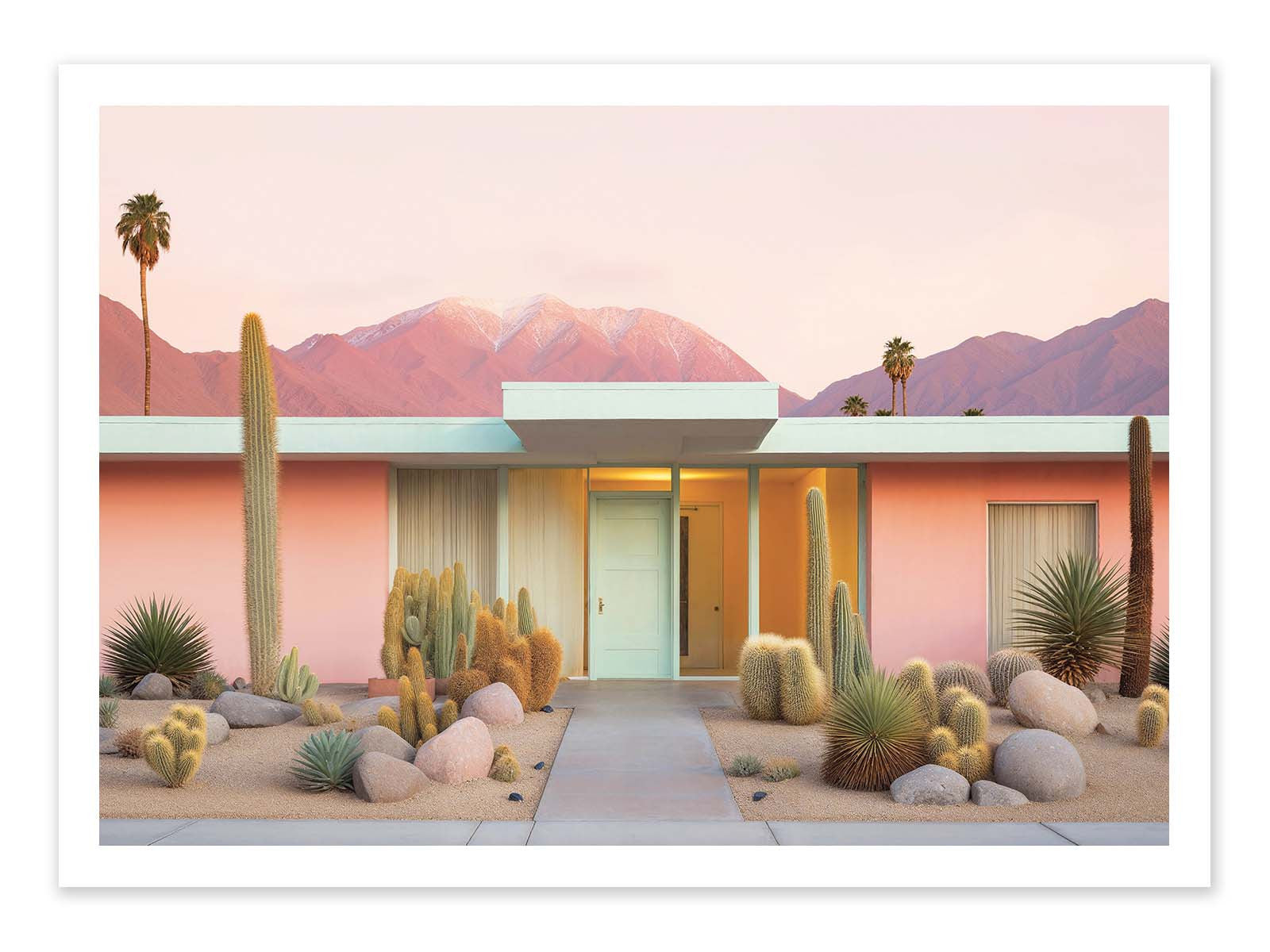 Affiche - Palm Springs Moods - Philippe Hugonnard
