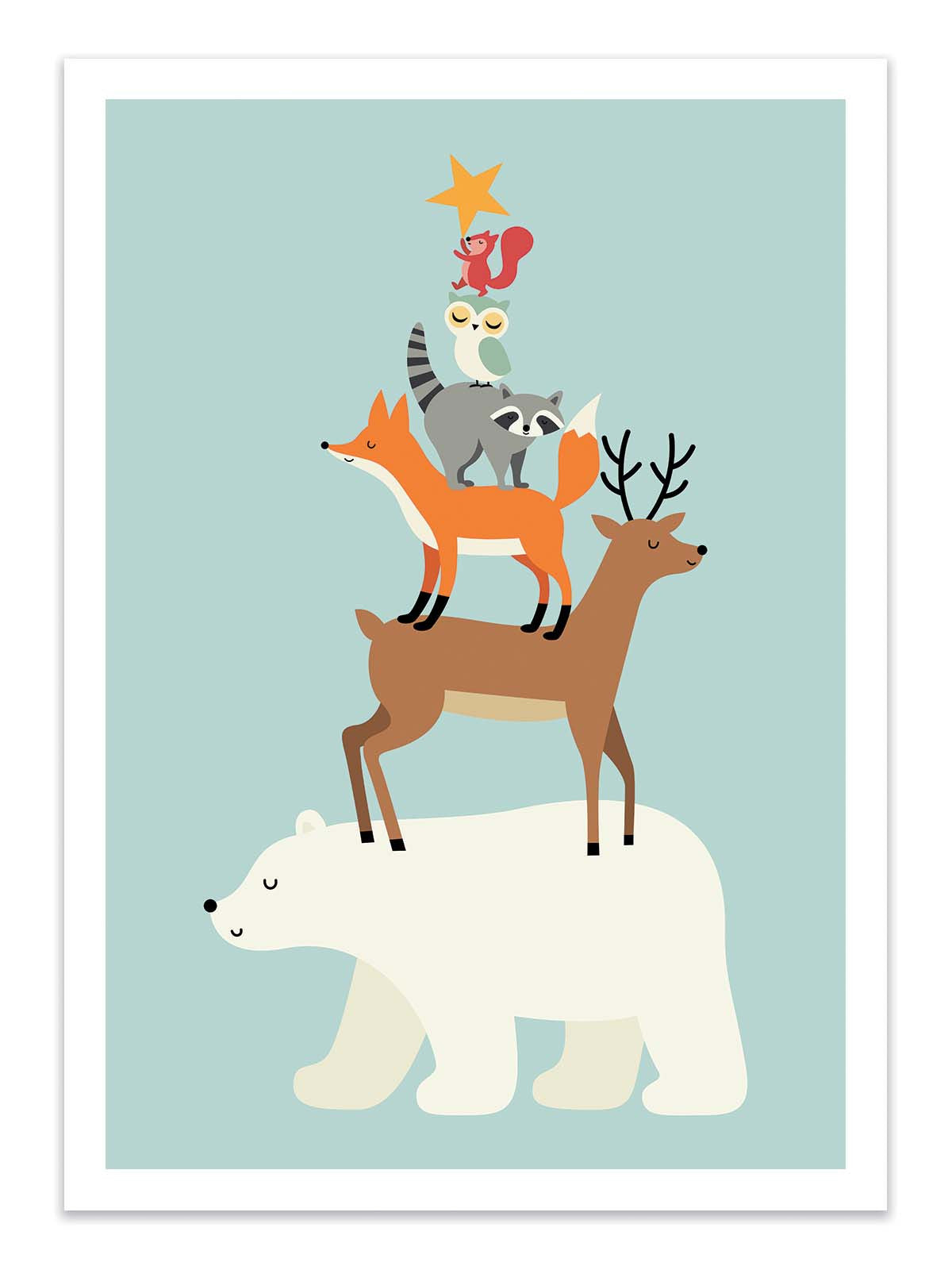 Art Poster - Picking stars - Andy Westface