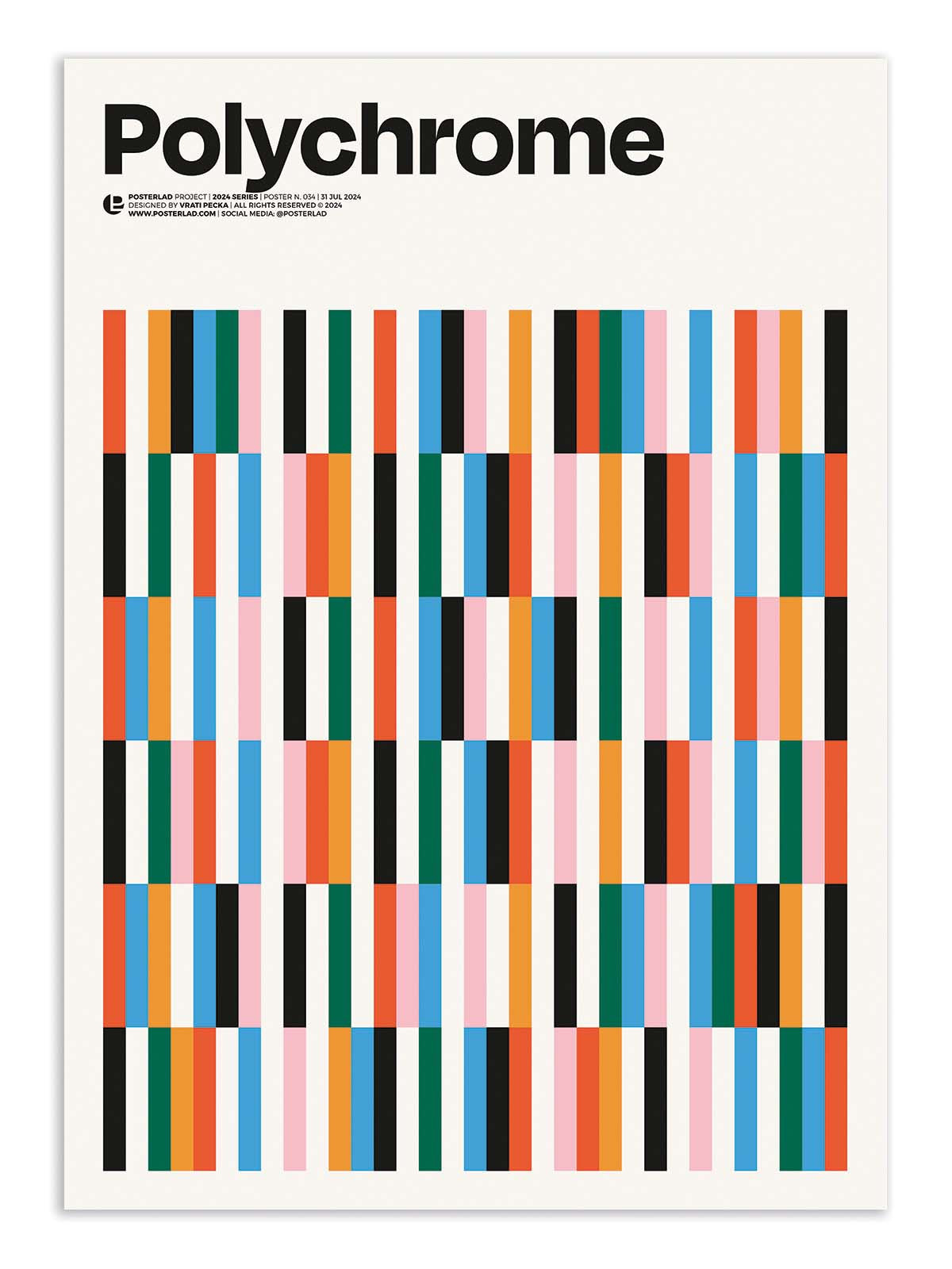 Art poster - Polychrome - Posterlad