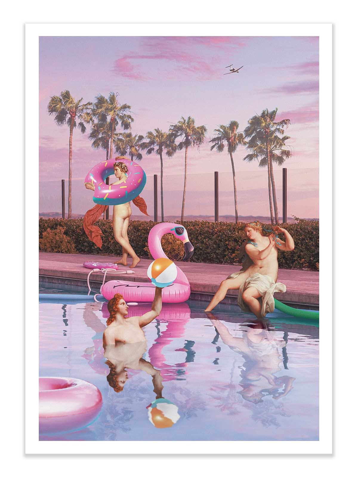 Affiche - Pool party - Jonas Loose