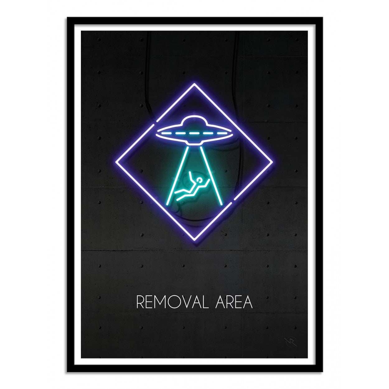 Art Poster - Removal area - Rubiant