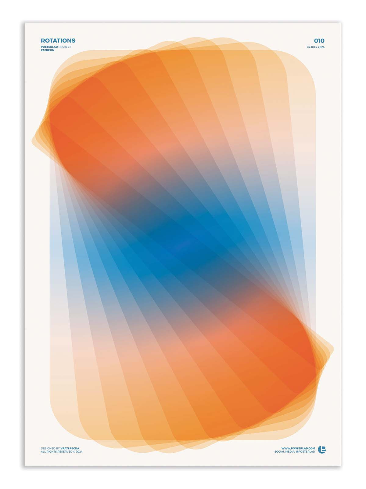 Art poster - Rotations - Posterlad