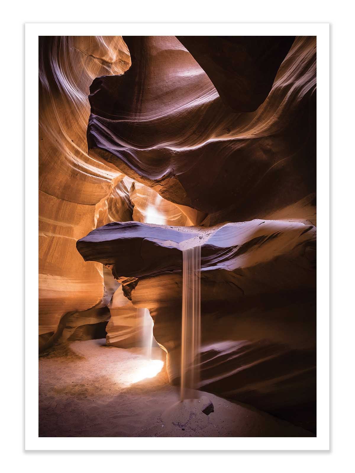 Art Print  - Sand falling