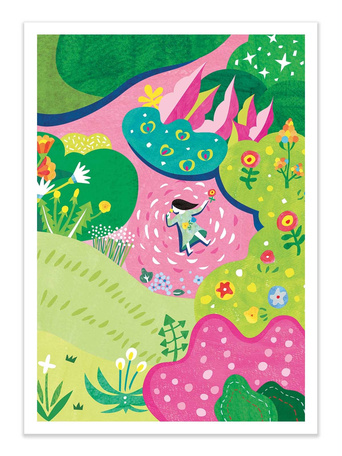 Art Poster  - Secret garden - Shihotana