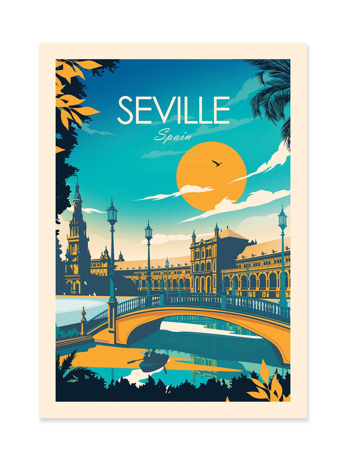 Art Poster - Seville - Studio Inception