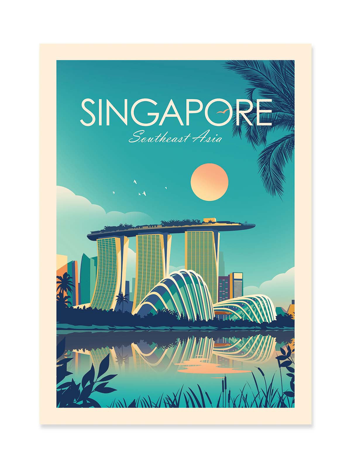 Art Poster - Singapore - Studio Inception