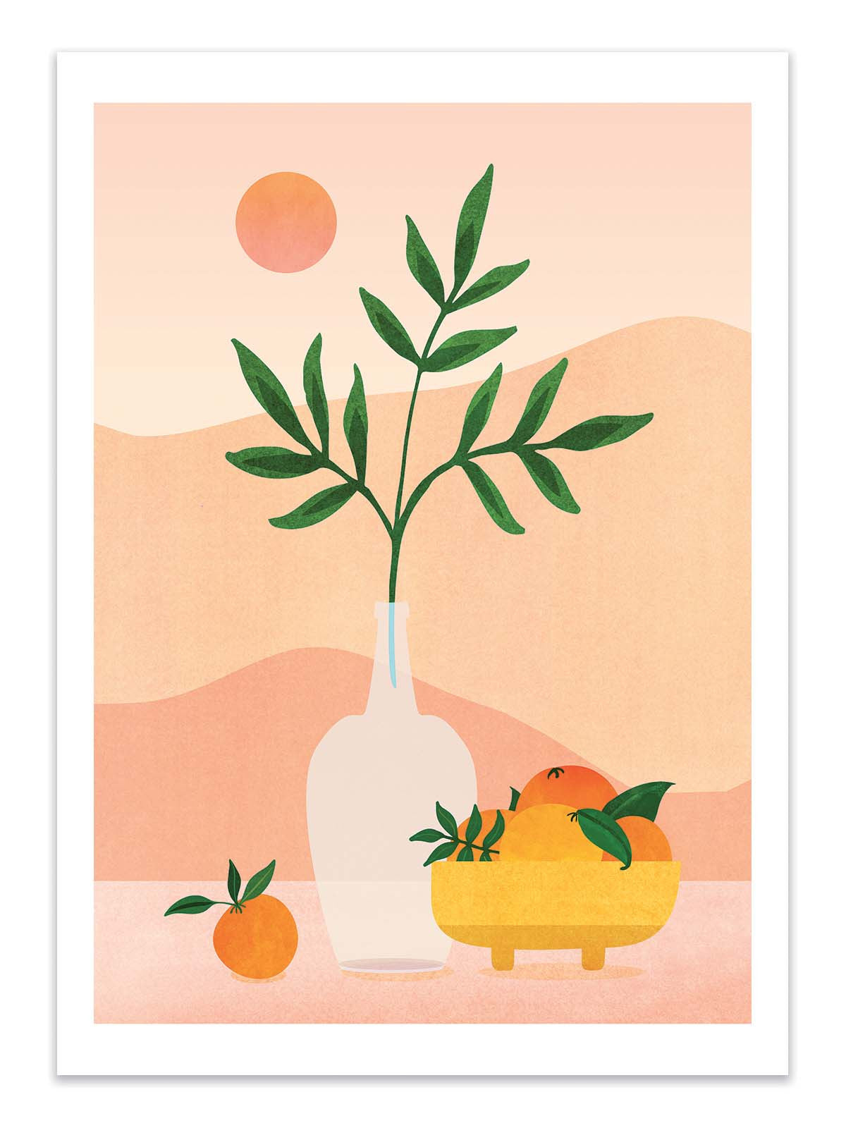Art Poster - Summer Daze - Kristian Gallagher