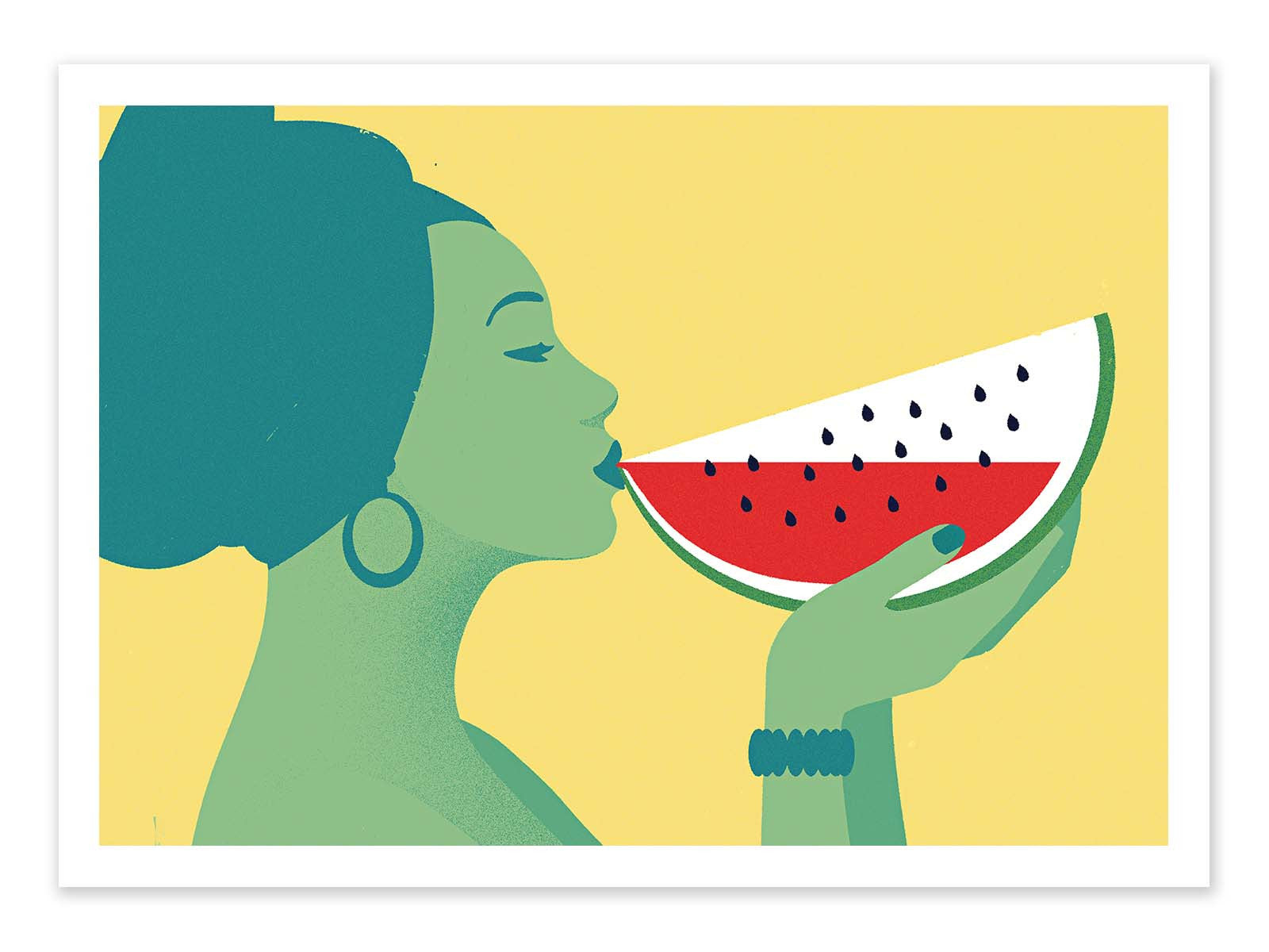 Art Poster - Summer drink - Joey Guidone