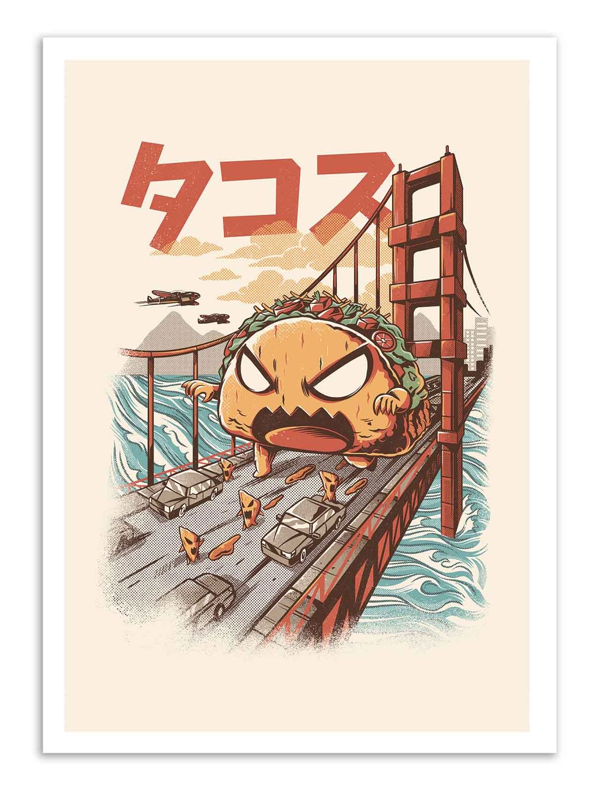 Art Poster - Takaiju - Ilustrata