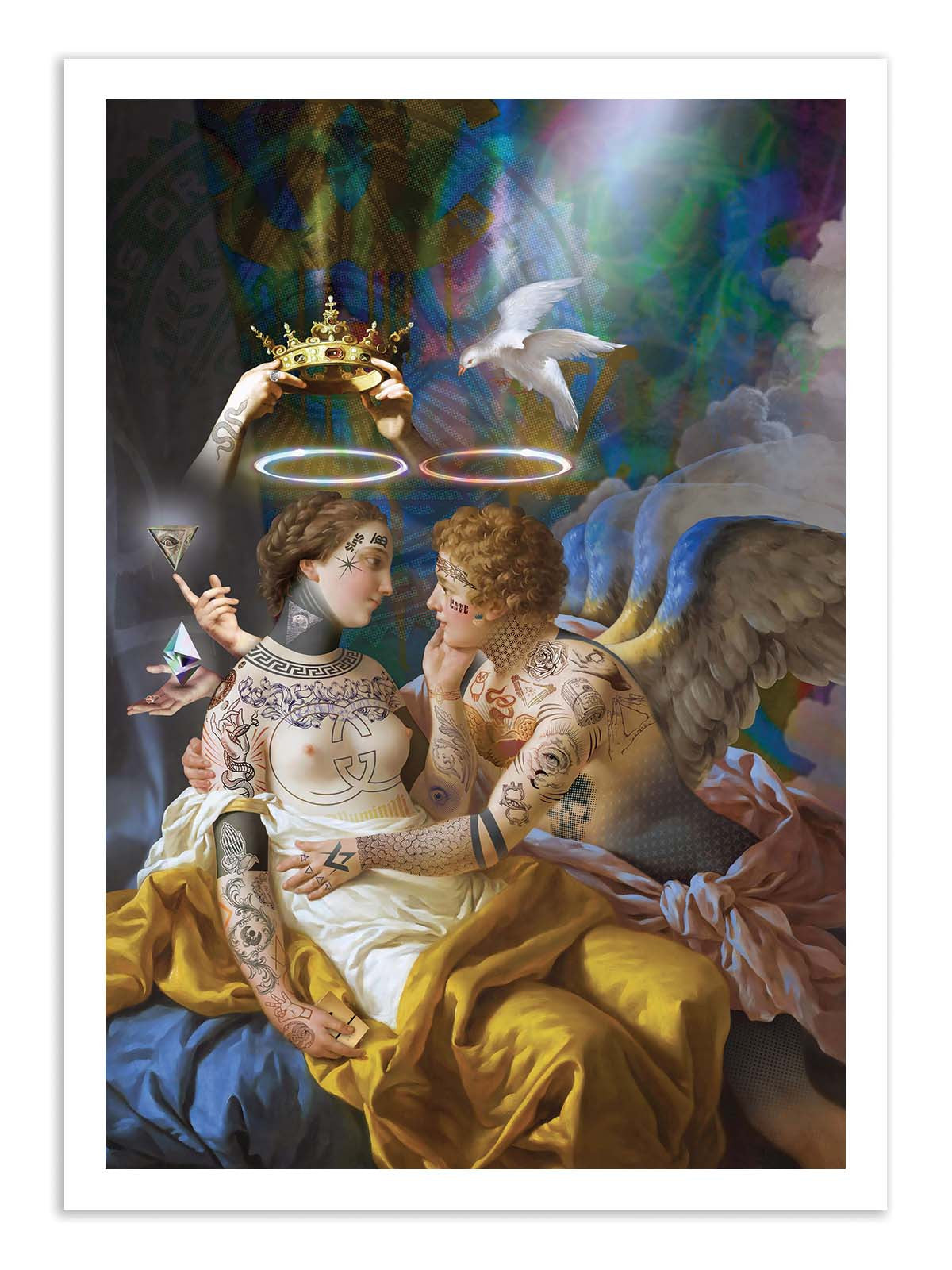 Art Poster - The conspiracy - Jose Luis Guerrero