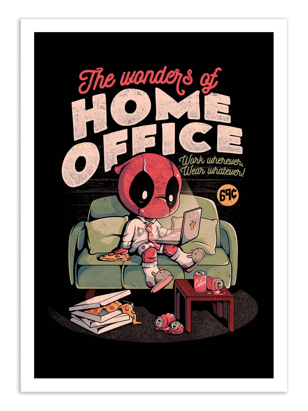 Affiche - The wonders of Home office - EduEly