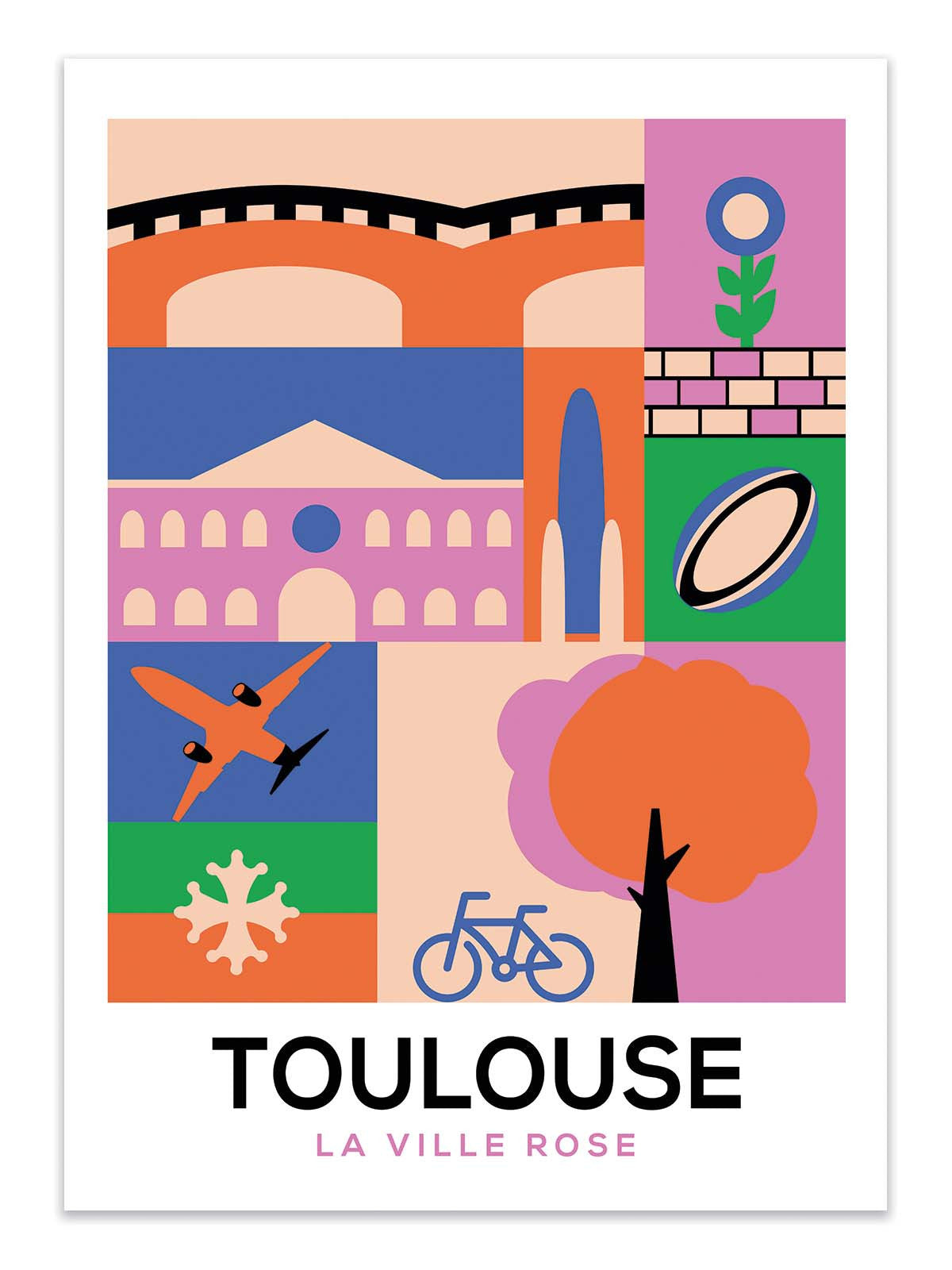 Art Poster - Toulouse - Posuta