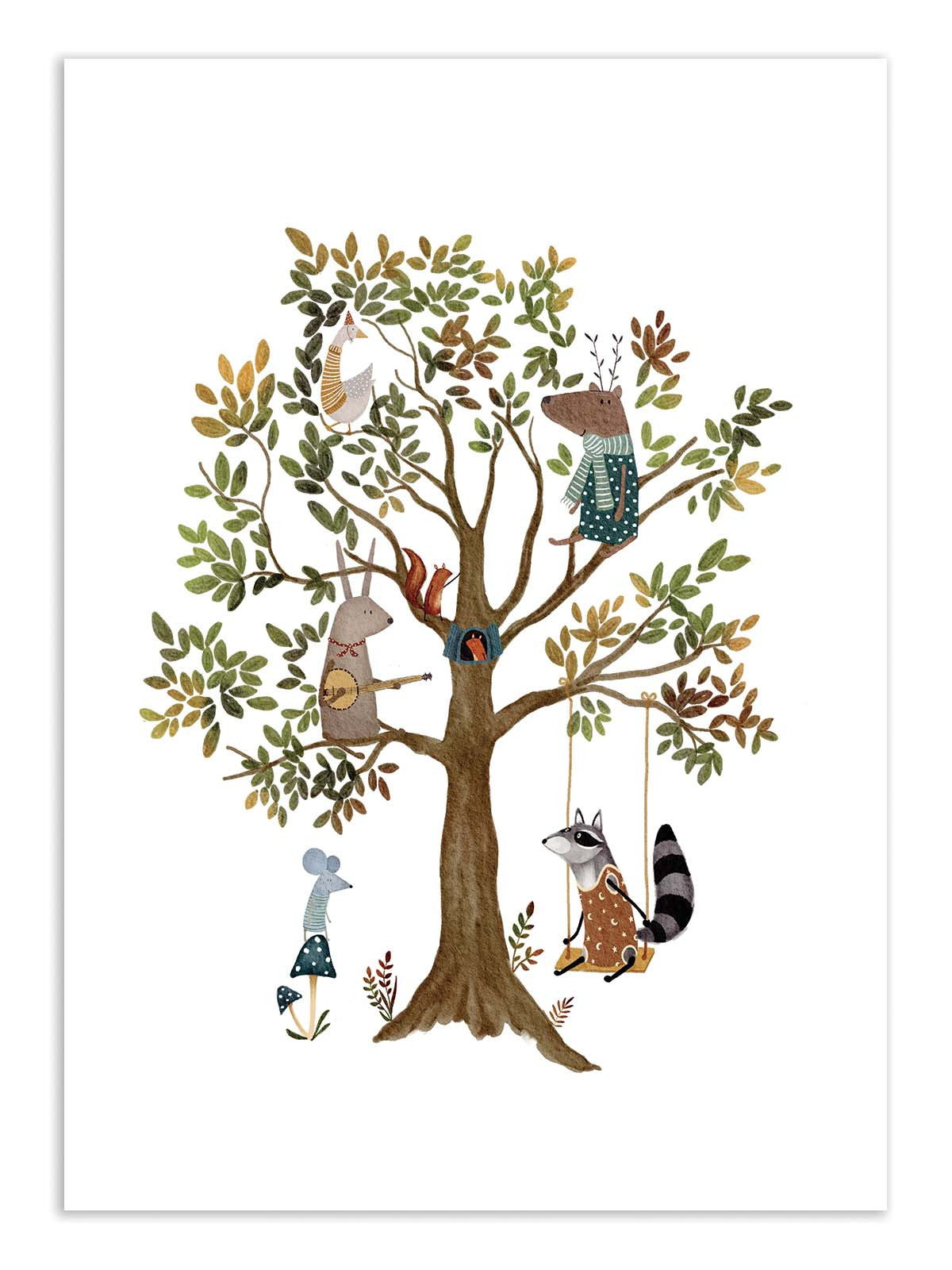 Art Print - Tree house - Urchin Bay