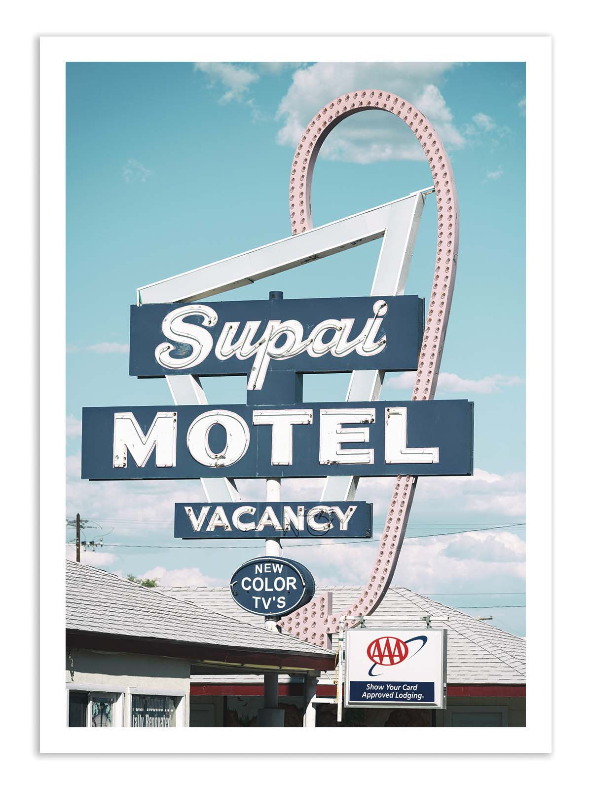 Affiche - US 66 Motel - Philippe Hugonnard
