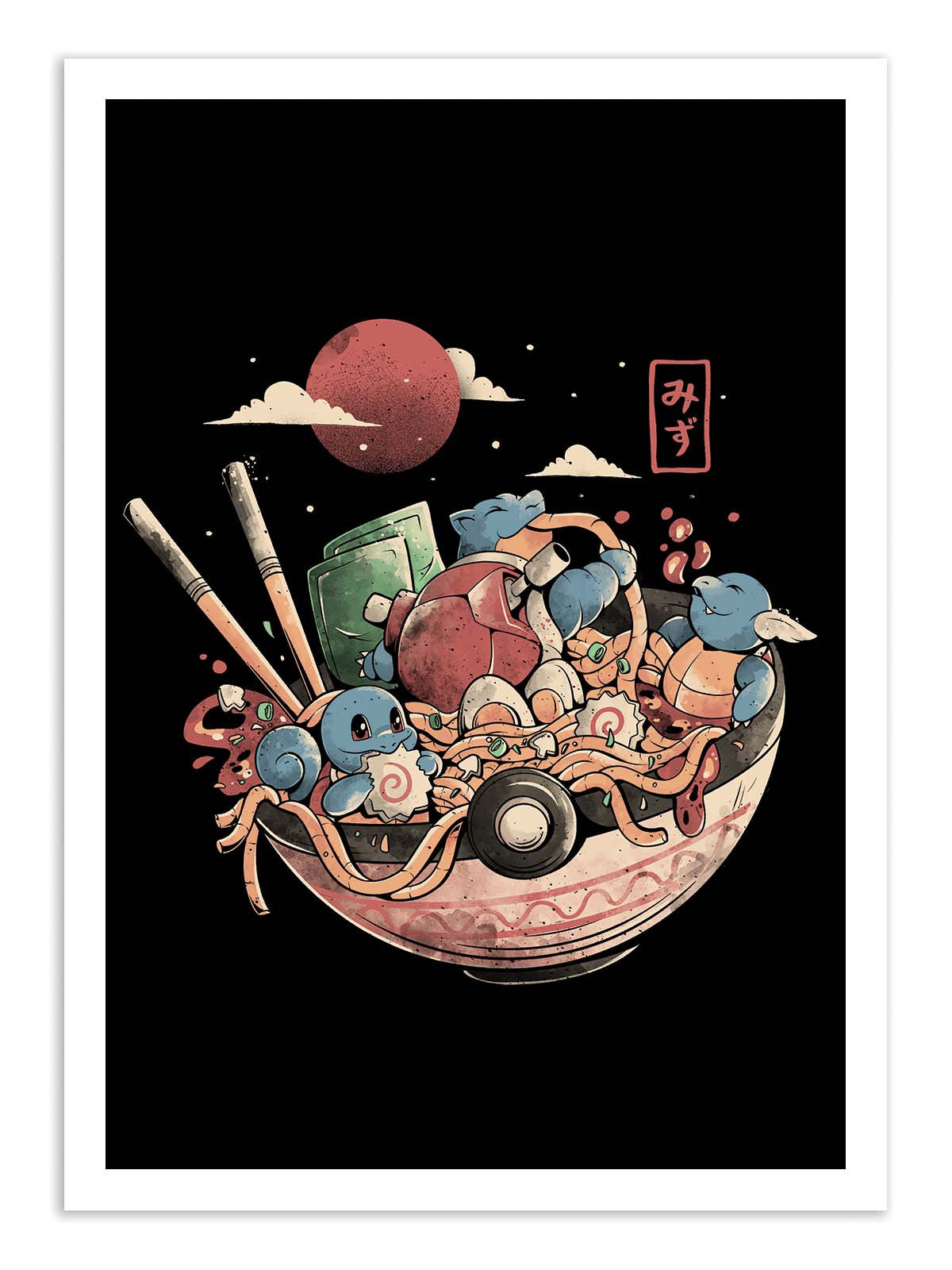 Art Poster - Water bowl - EduEly