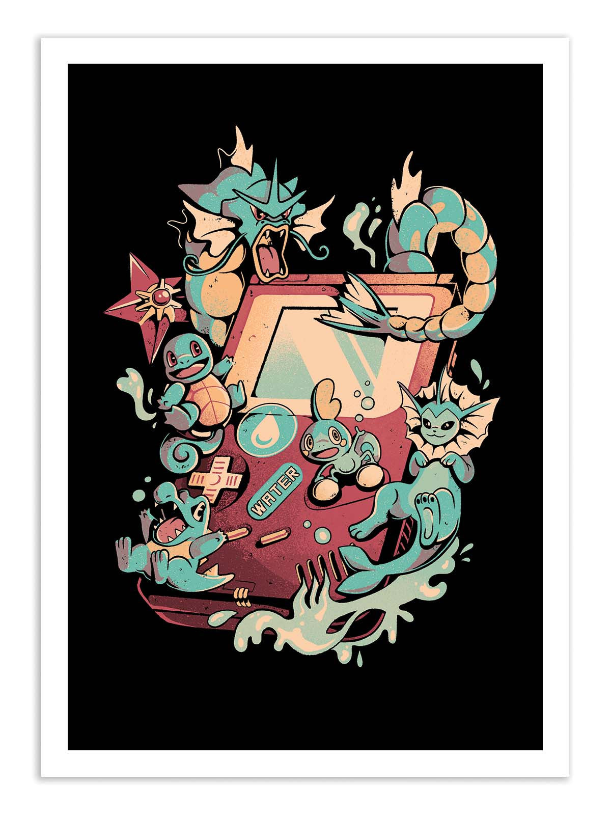 Art Poster - Water game - EduEly