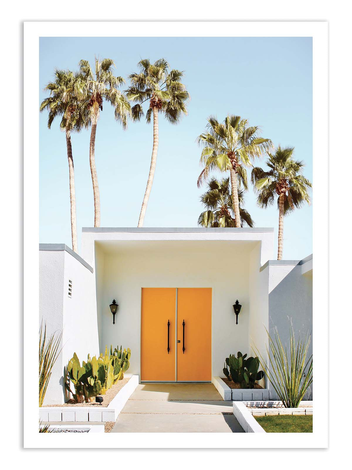 Art Poster - Welcolme to Palm Springs - Gal Design