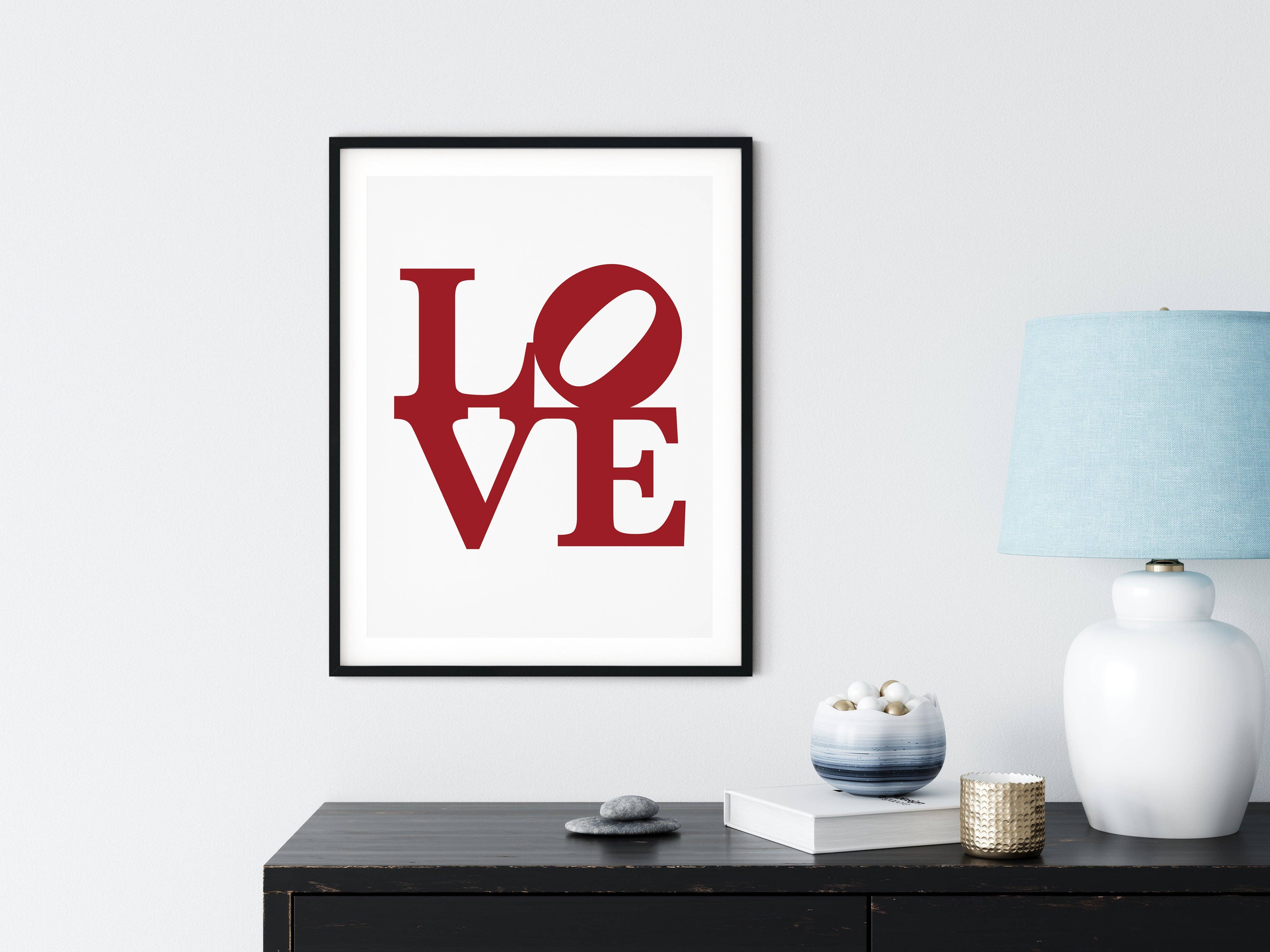 Robert Indiana’s Love Sign