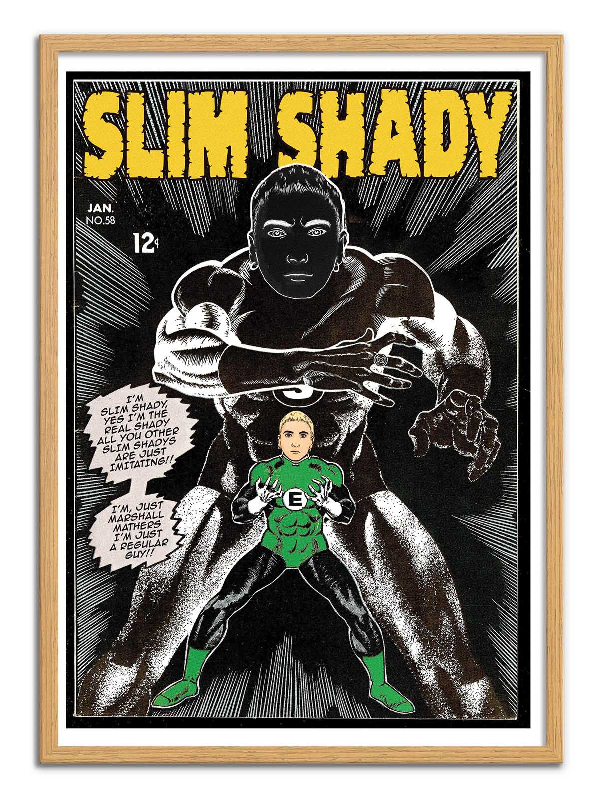Art Poster - Eminem Comics - David Redon
