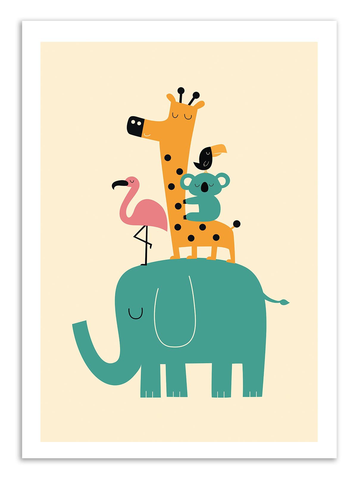 Art poster - Moving on - Andy Westface