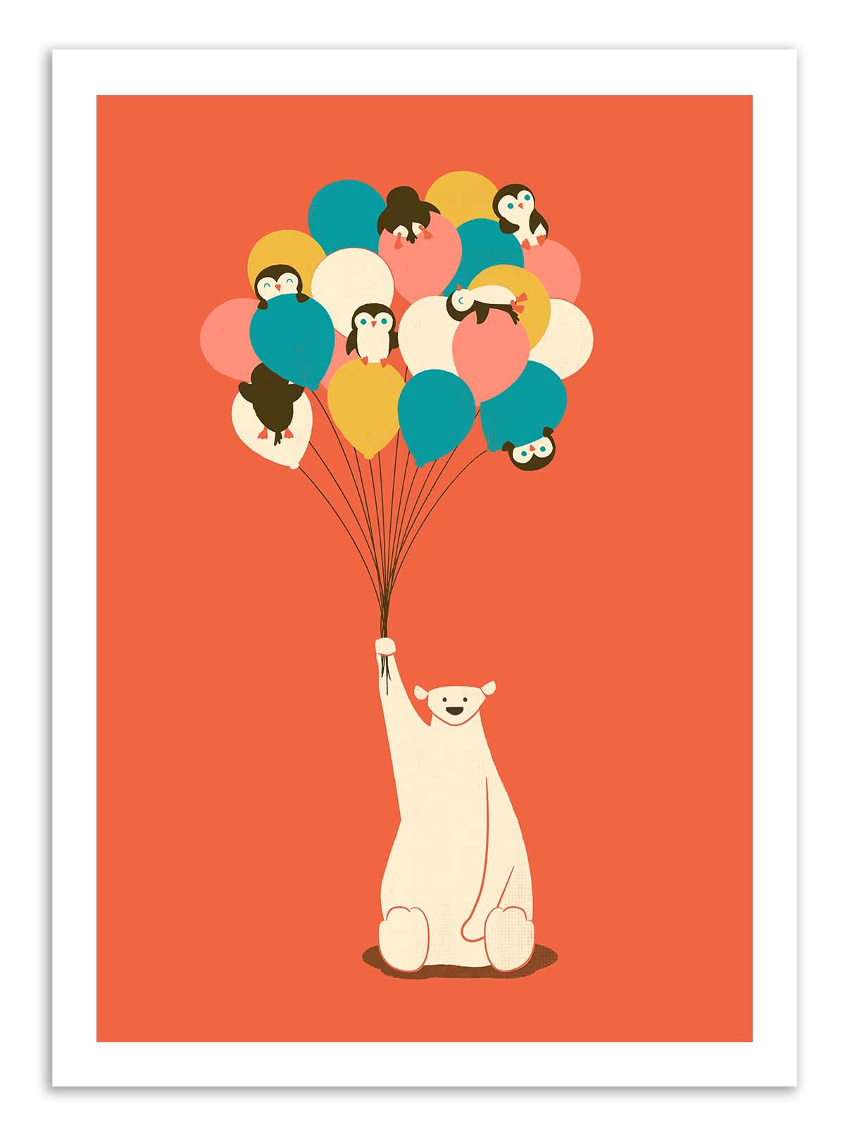 Art Print  - Penguins Bouquet - Jay Fleck