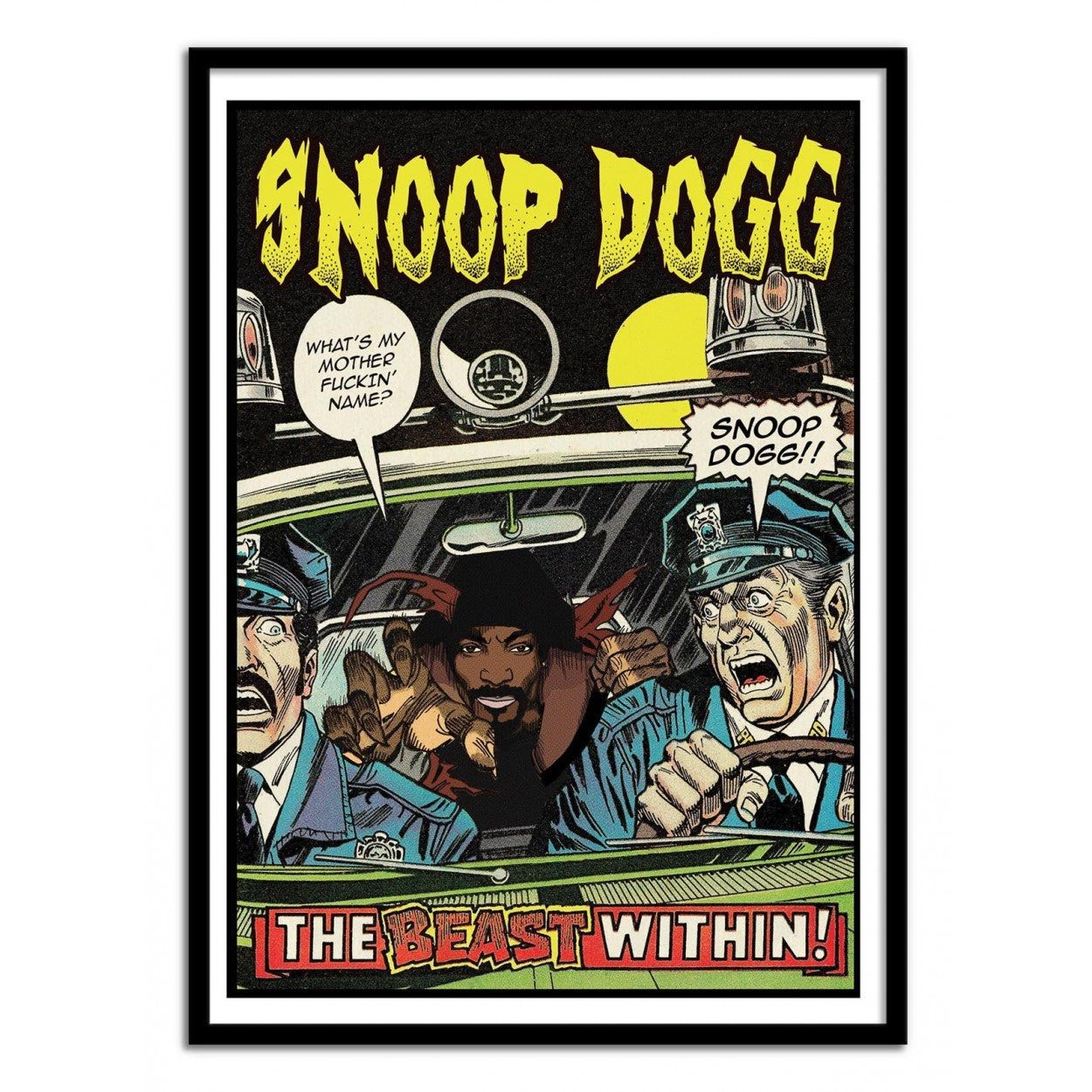 Art Poster - Snoop Dogg Comics - David Redon