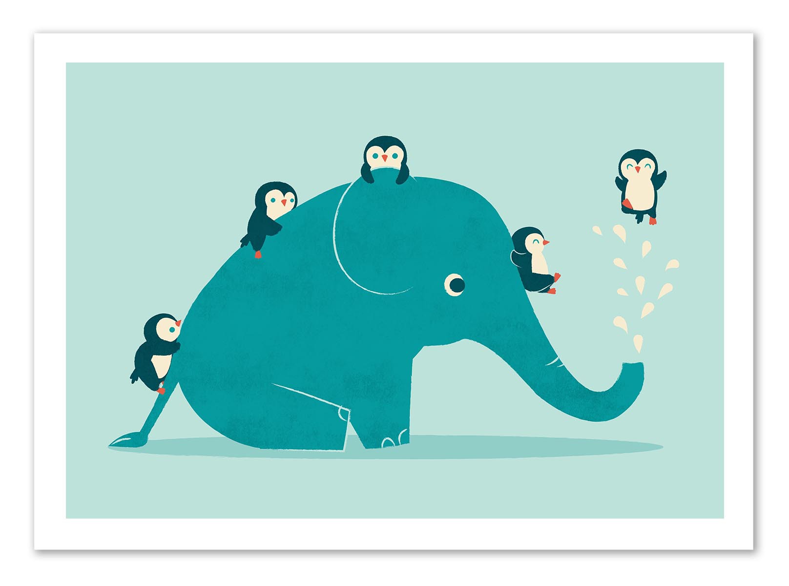 Art Print  - Waterslide - Jay Fleck